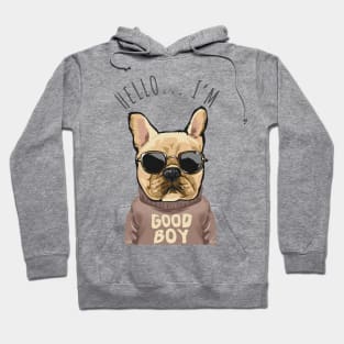 Hello...I'm Good Boy | Dog Lover Hoodie